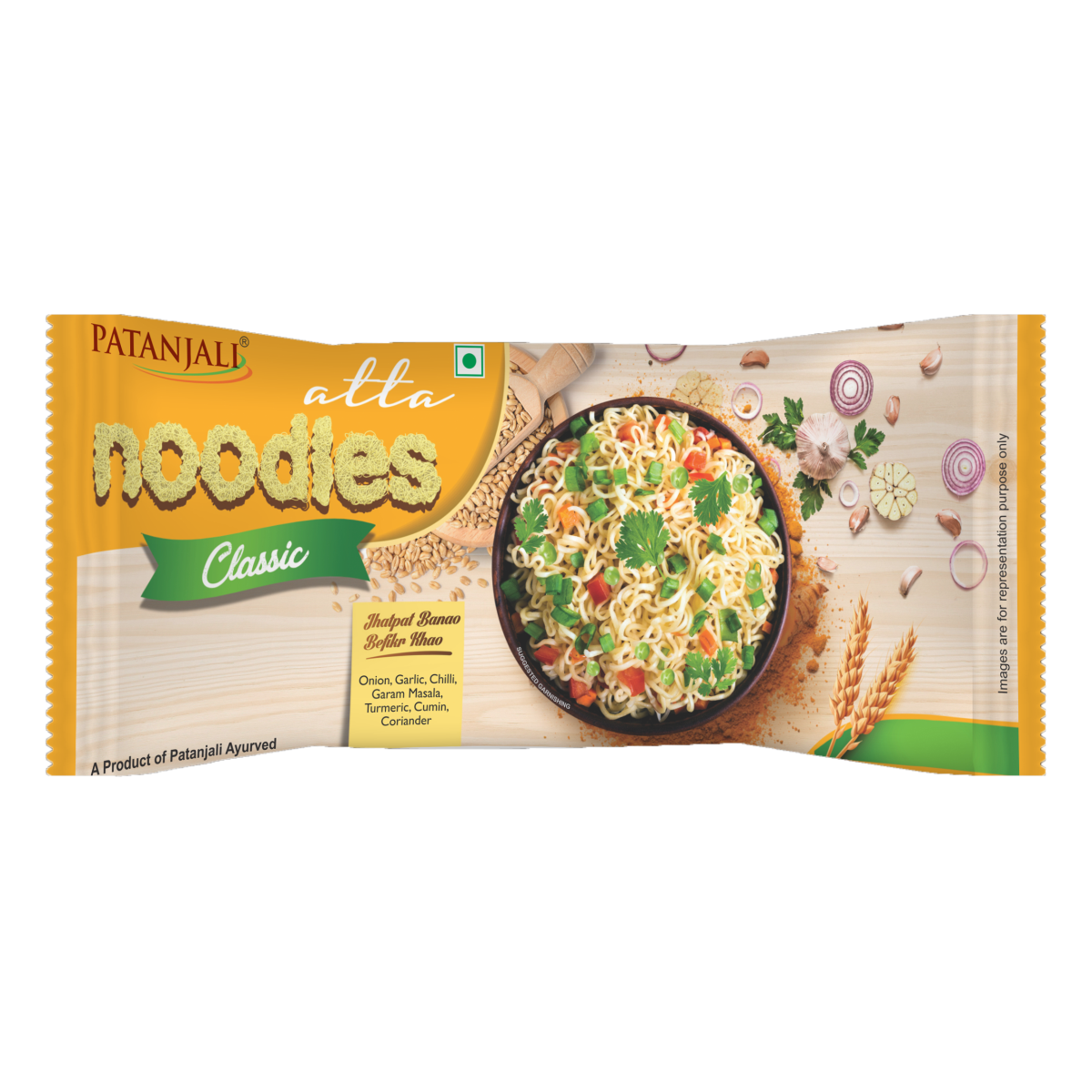 Patanjali Atta Noodles Classic - Family Pack