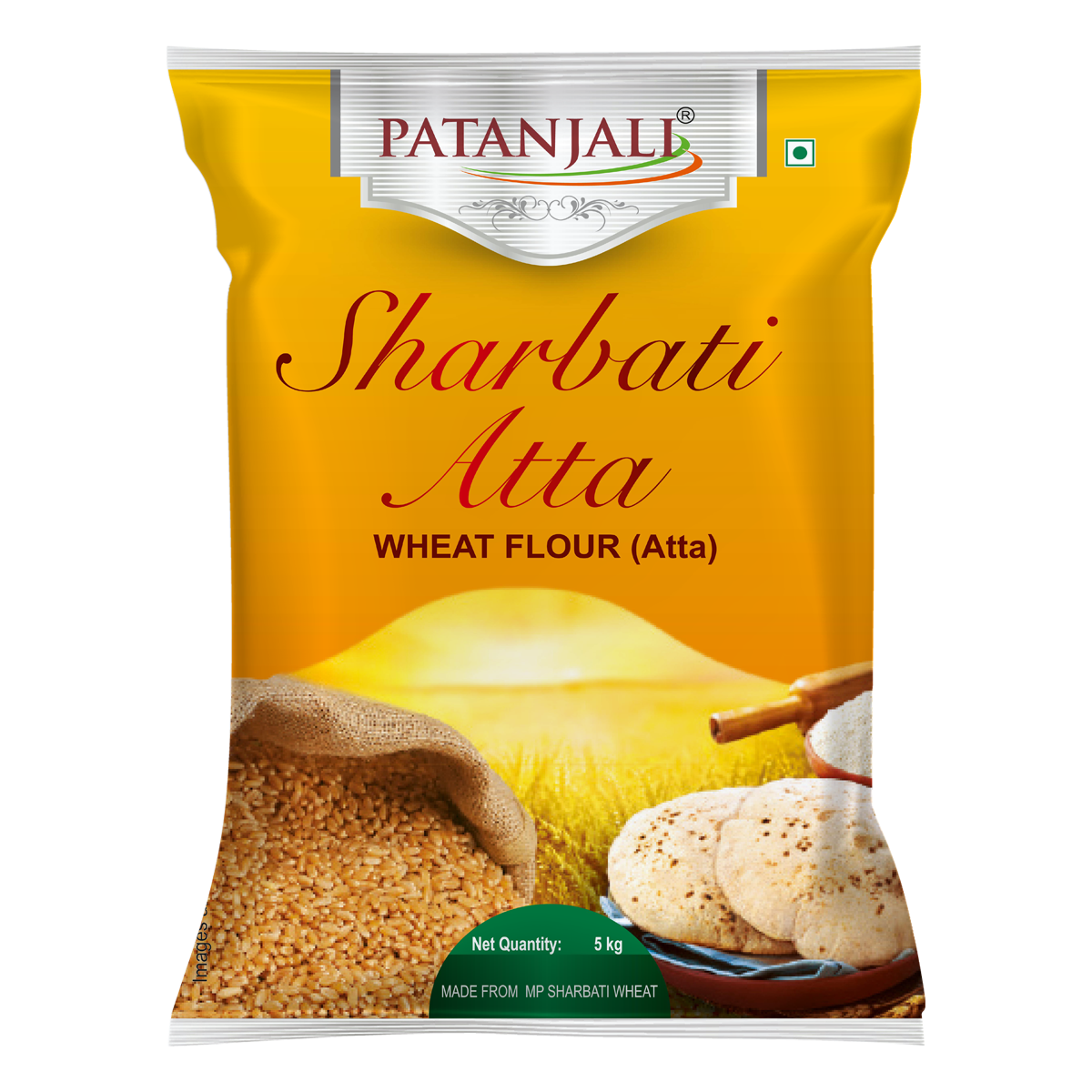 Patanjali Sharbati Whole Wheat Atta