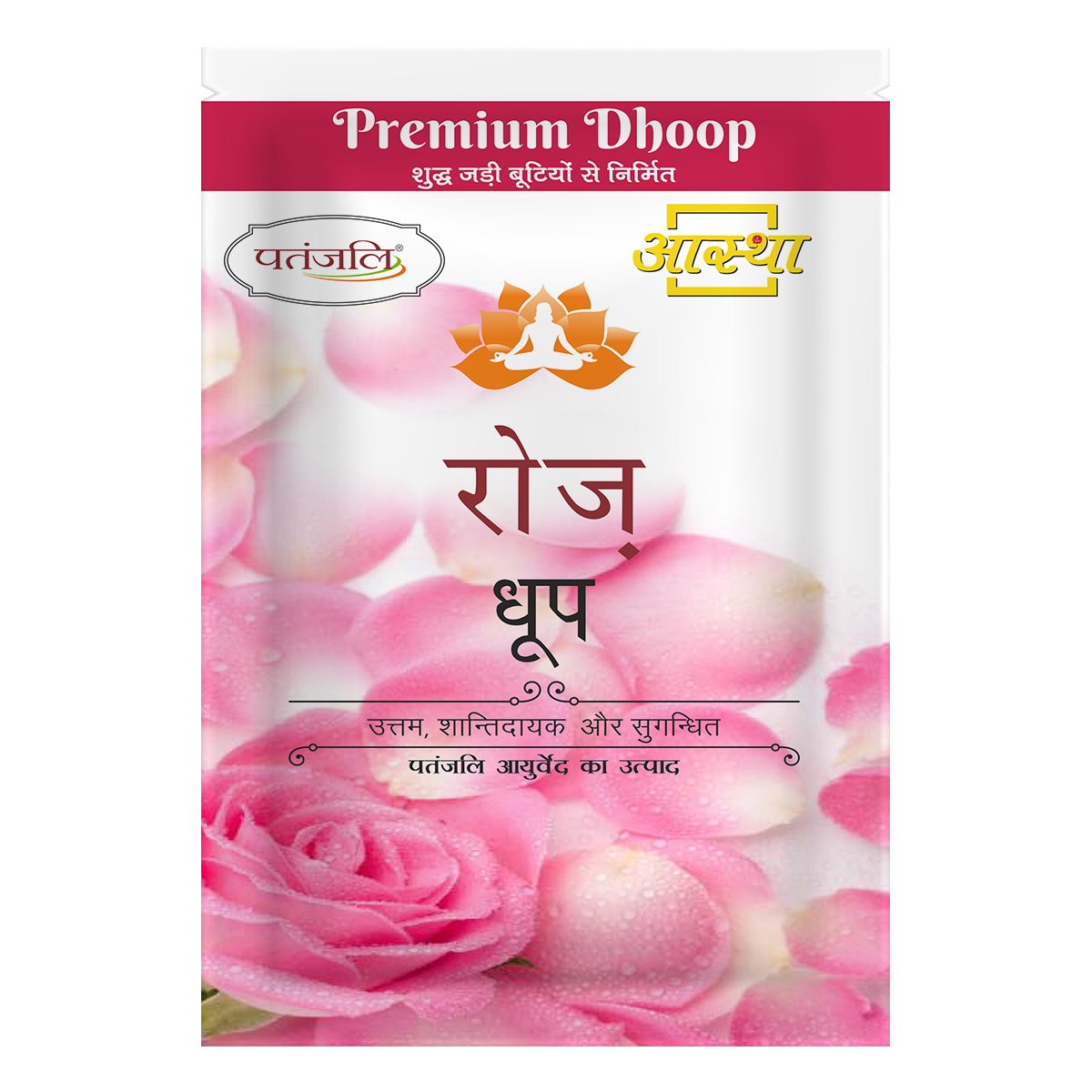 Aastha Premium Rose Dhoop - 20 N