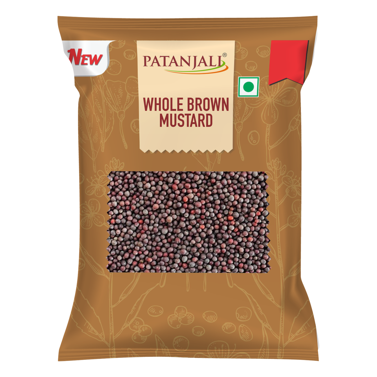 Patanjali Whole Brown Mustard (Rai) 