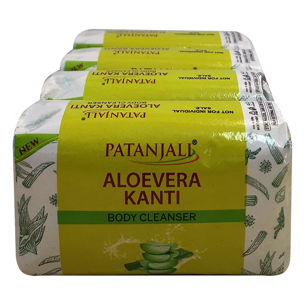 Aloevera Kanti Body Cleanser-150 G X 4 N