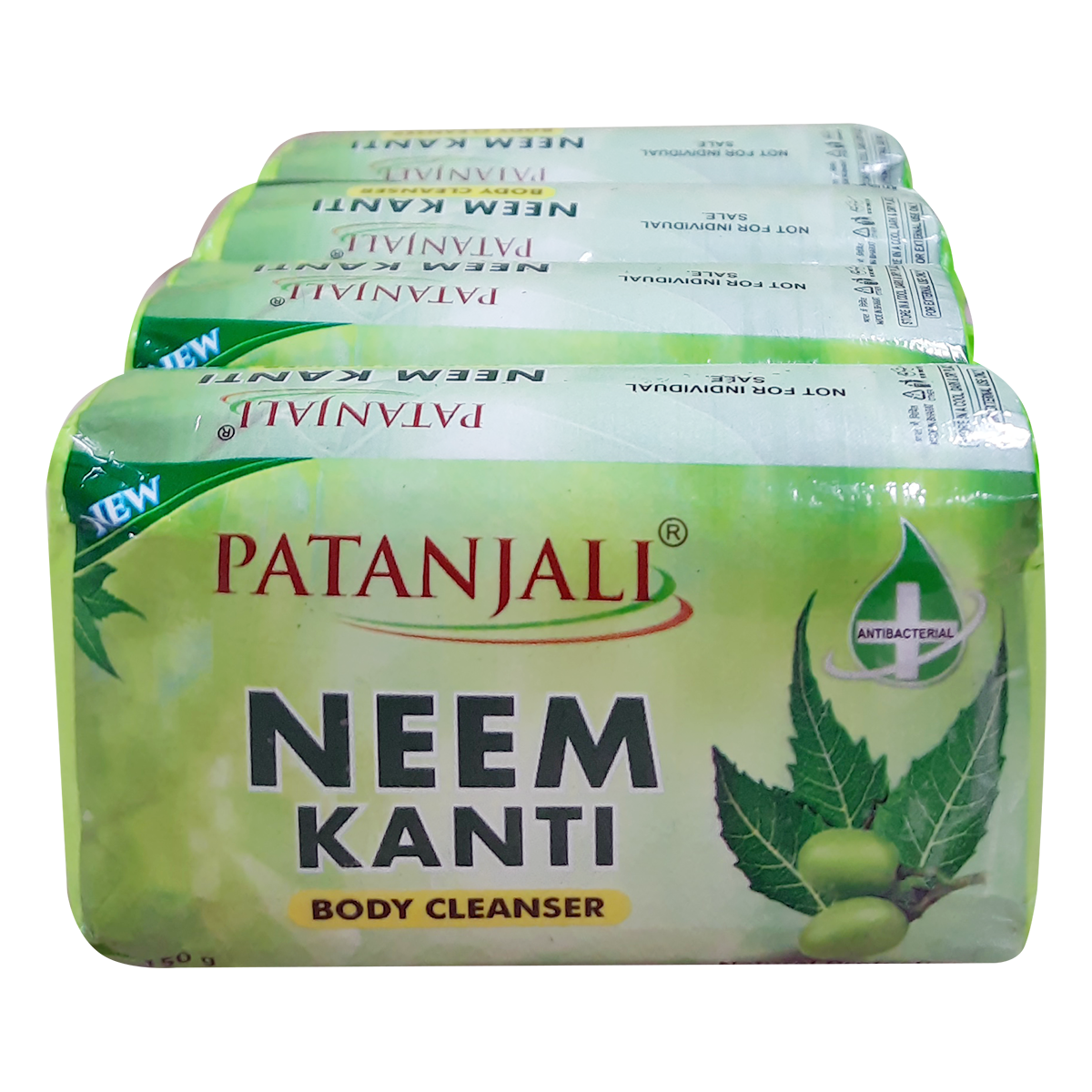 Patanjali Neem Kanti Body Cleanser 150 g x 4N