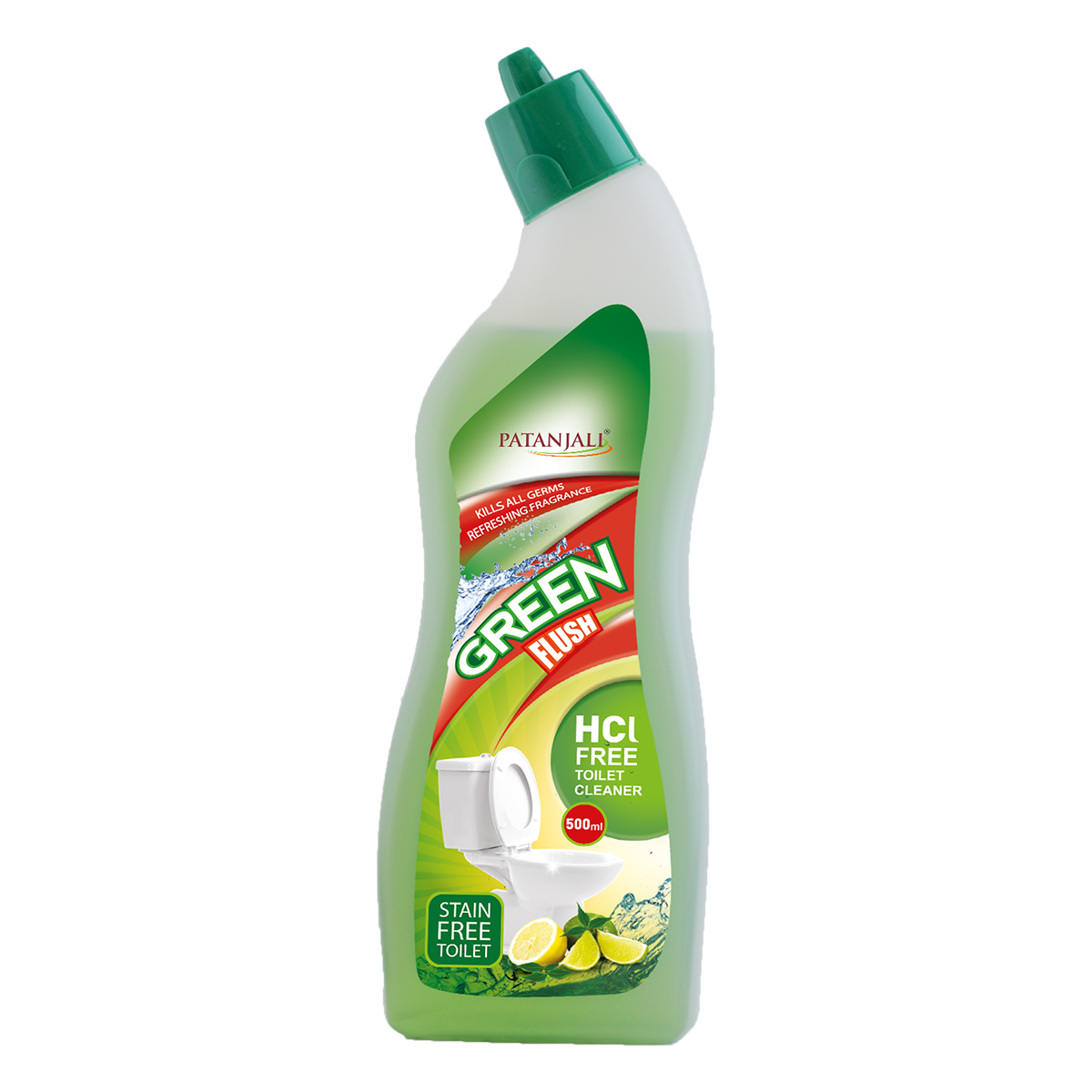 Patanjali Green Flush Toilet Cleaner (HCL Free)