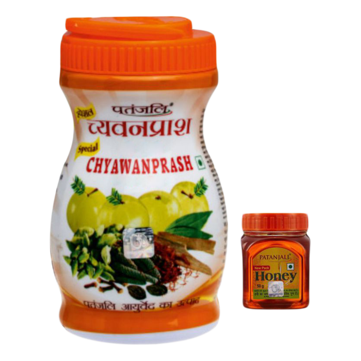 Patanjali Special Chyawanprash 500 gm - FREE Honey 50 Gm