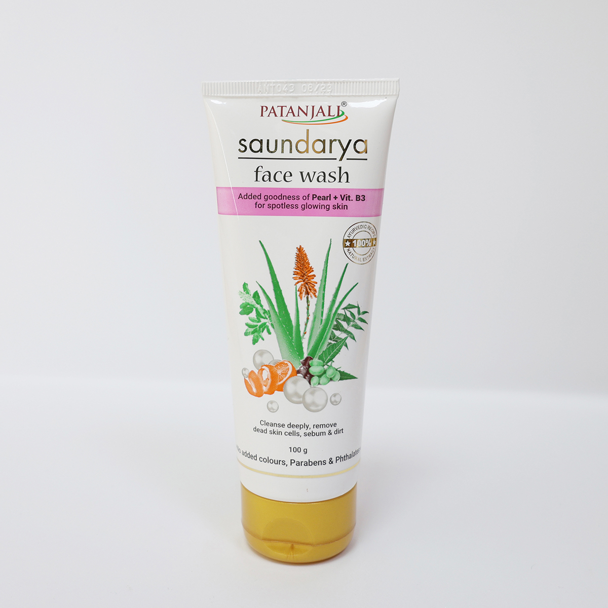 PATANJALI SAUDARYA FACE WASH Tube of 60 GM