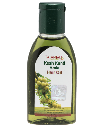 Patanjali Kesh Kanti Amla Hair Oil 50 ml - Buy Online