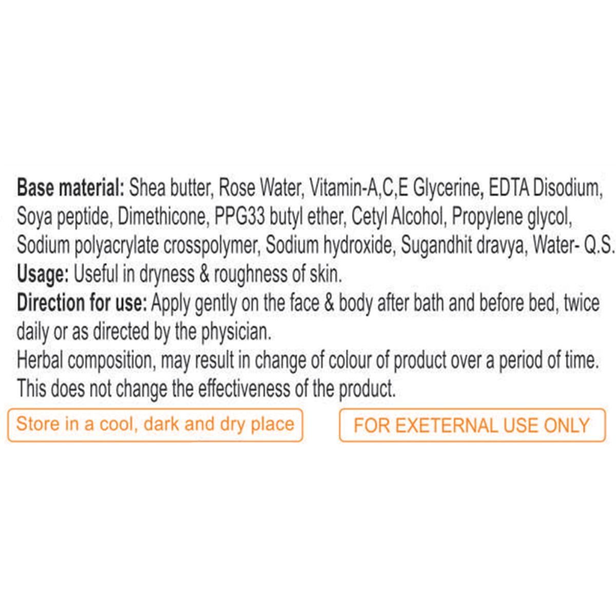 Herbal Body Lotion Patanjali Ayurvedic SAUNDARYA BODY LOTION 100 ML