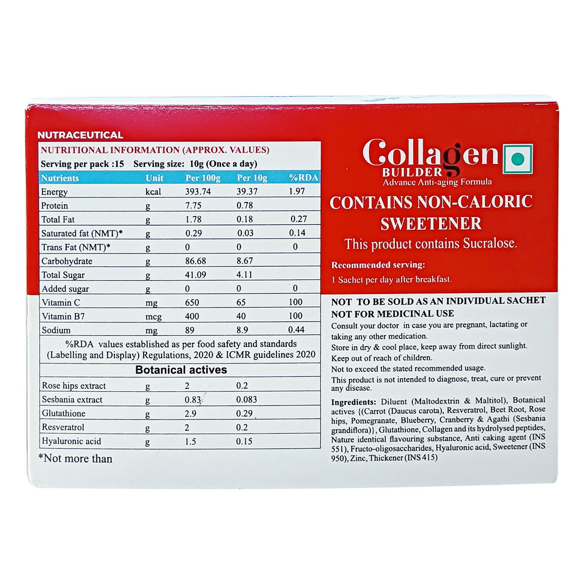 Patanjali Nutrela Collagenprash Build Powder 150 G Buy Online