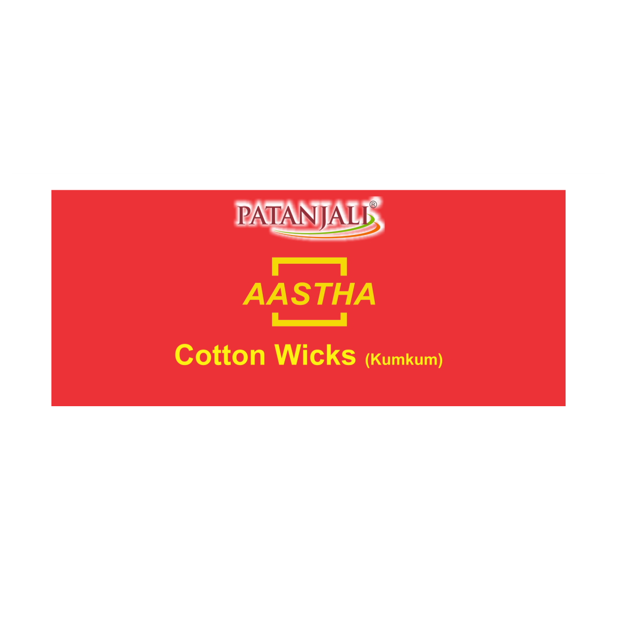 Patanjali AASTHA COTTON WICKS KUMKUM 25 G - Buy Online