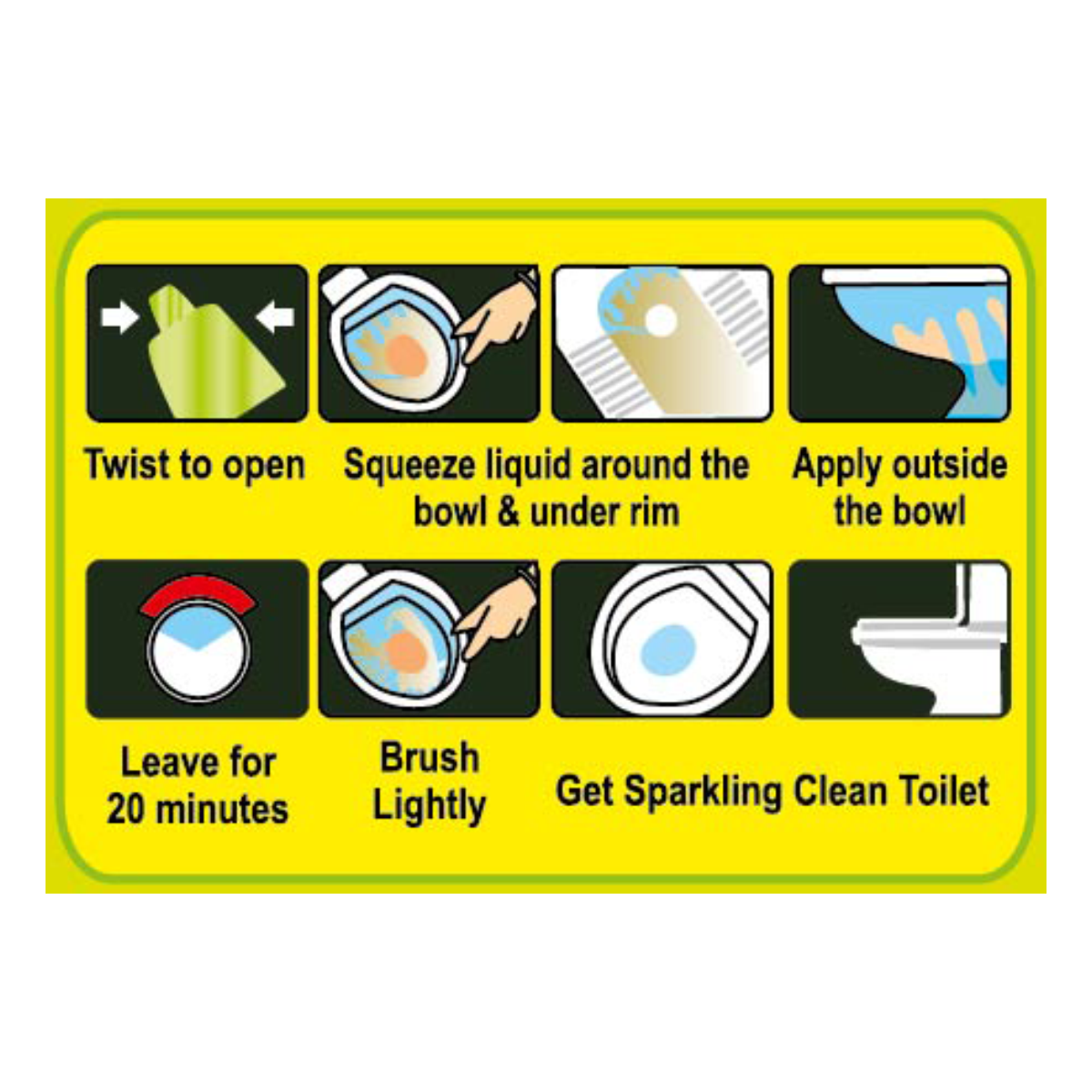 Buy GREEN FLUSH TOILET CLEANER (LOW HCL)