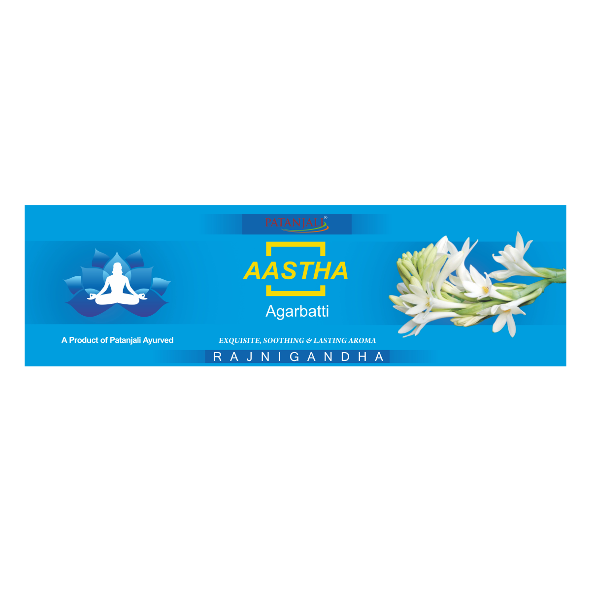 Buy Patanjali AASTHA AGARBATTI RAJNIGANDHA 75 G Buy Online