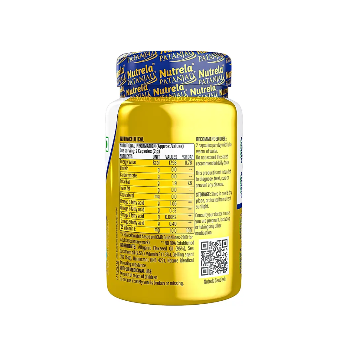 PATANJALI NUTRELA ORG OMEGA 3,6,7,9 Buy Online