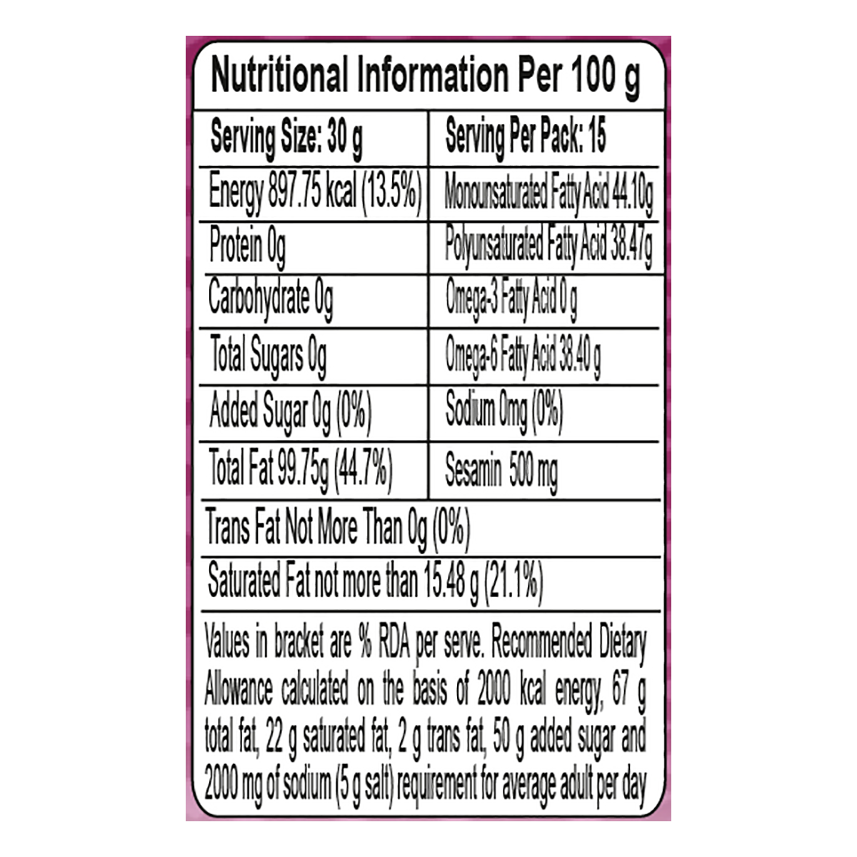 Patanjali SESAME (TIL) OIL 500 ML Buy Sesame Oil Online