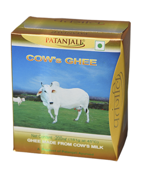 PATANJALI COWS GHEE ( Best Before: 28 June,2019)