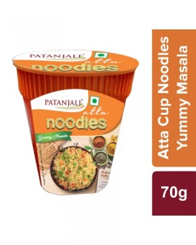 Patanjali Atta Cup Noodles Yummy Masala