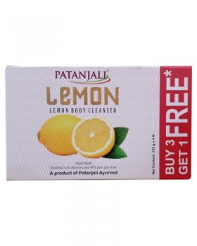 Patanjali Lemon Body Cleanser 125g C.o. B3G1 Free
