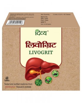 Divya Livogrit Tablet 60 N