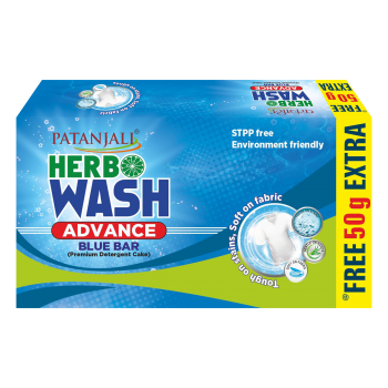 Patanjali Herbo Wash Advance Blue Bar