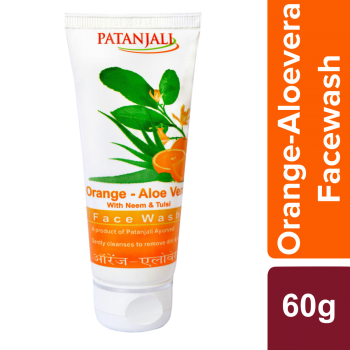 Patanjali Orange Aloevera Face Wash