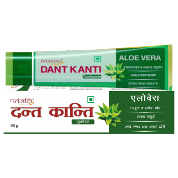 Patanjali Dant Kanti Aloevera Gel Toothpaste 