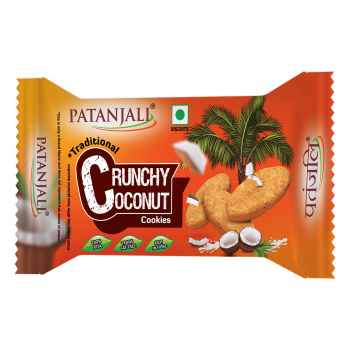 Patanjali Crunchy Coconut Cookies 