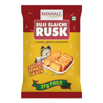 Patanjali Suji Elaichi Rusk