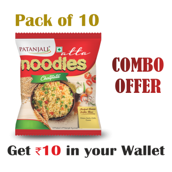 Pack of 10- Atta Noodles Chatpata 60gm- Rs 10 Off