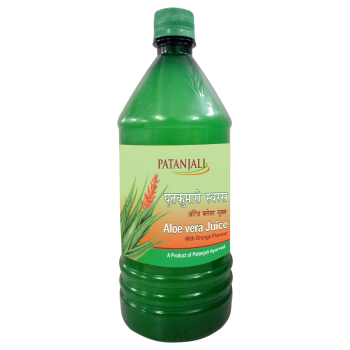 Patanjali Aloevera Juice with Fiber and Orange Flavour