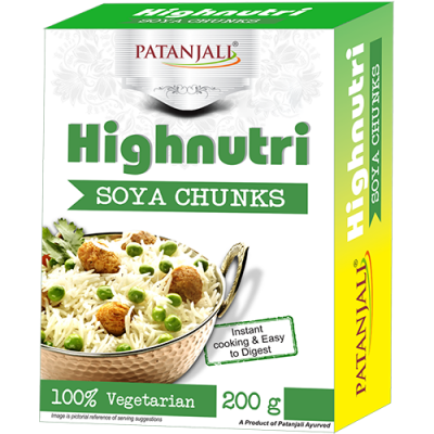 Patanjali Soya Nutri Chunks 180 + 20 G